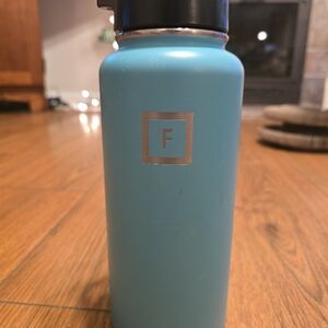 Teal Insulated Iron Flask 32oz Water Bottle
